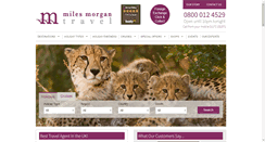 Desktop Screenshot of milesmorgantravel.co.uk